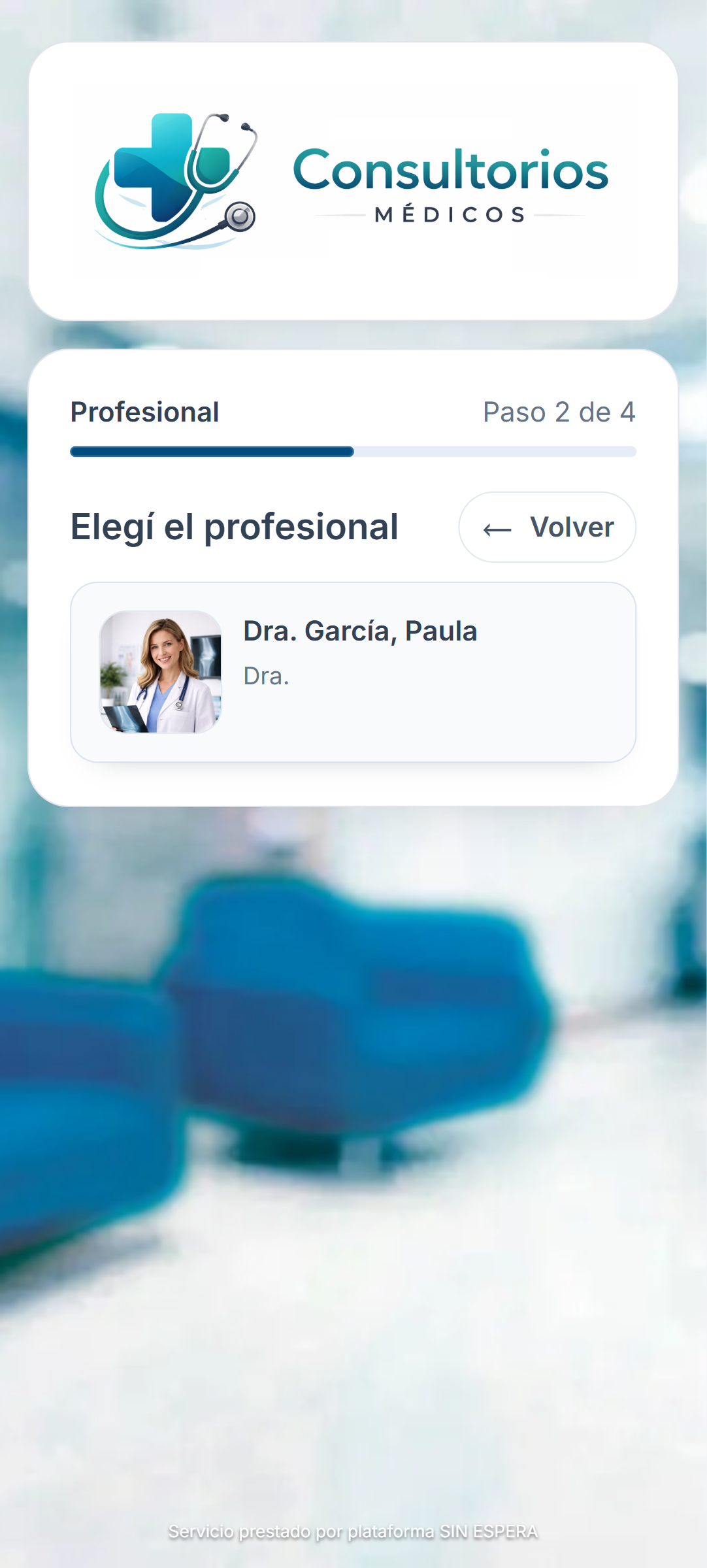Paso 2 de toma de turno